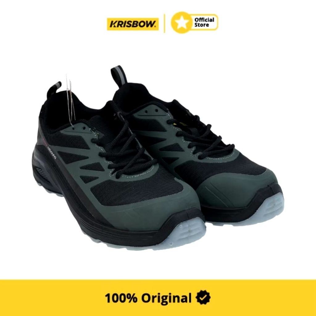 Krisbow Goliath Sepatu Pengaman “Safety shoes premium dengan steel toe 200J, anti slip, anti static,
