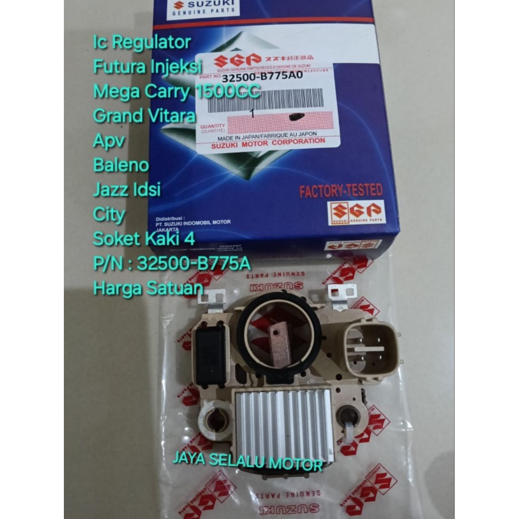 Ic Regulator Alternator Altenator Ic Cas Ampere Amper Dinamo Suzuki Futura Injeksi Injection Efi Meg