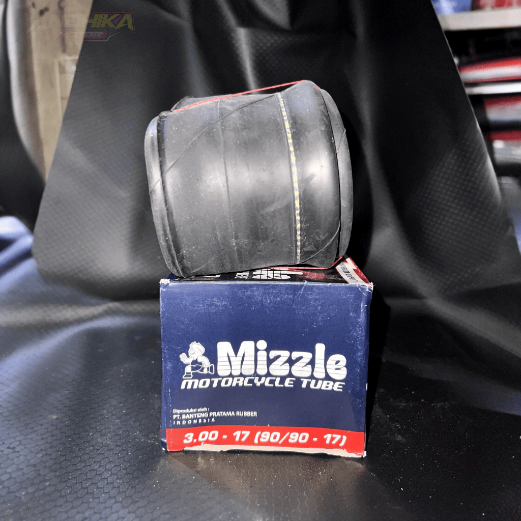 BAN DALAM MIZZLE 300-17 (90/90-17) RING 17 ORIGINAL MIZZLE - BAN DALAM MOTOR BEBEK SPORT SUPRA GTR V