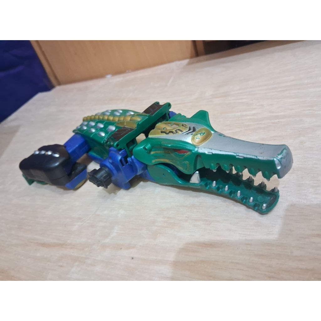 Mainan Figure Wild Force Power Rangers Part Zord Gao Hunter Gao Ranger Crocodile