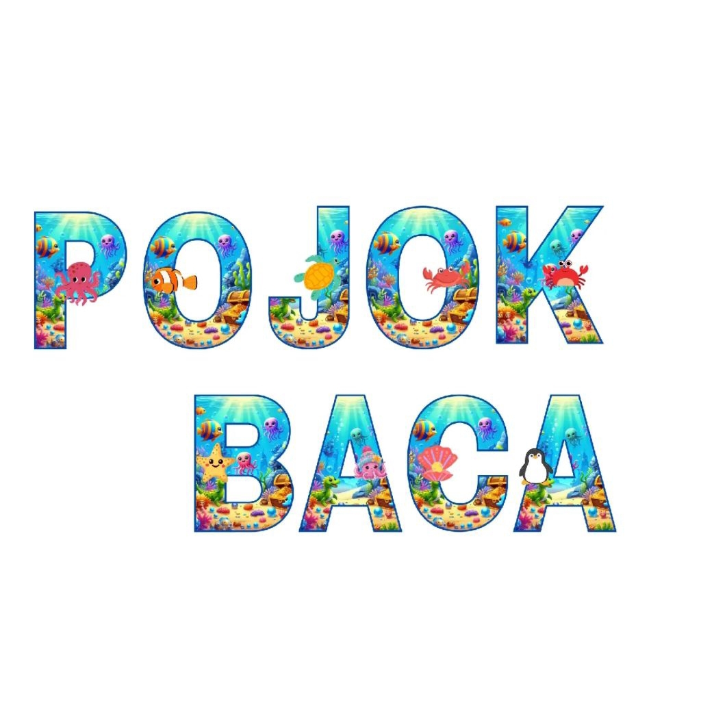 poster Pojok Baca Tema  laut penuh warna