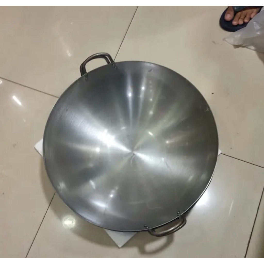 wajan baja tebal anti karat wajan baja besar