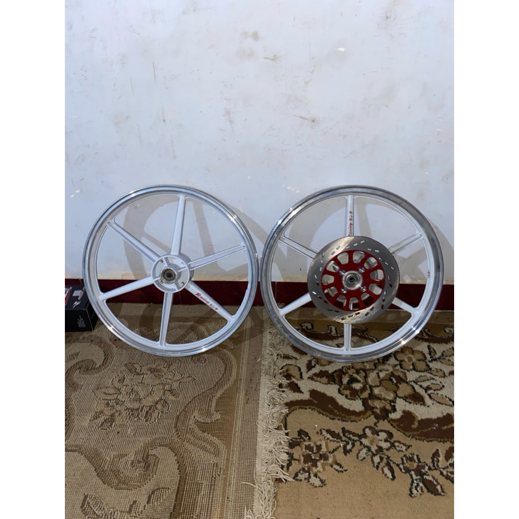 velg palang 6 lurus double disc
