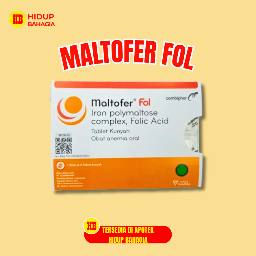 Maltofer Tablet Kunyah untuk Mencegah Kekurangan Zat Besi