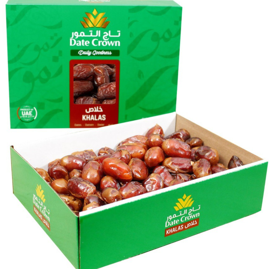 Kurma Date Crown Khalas 1kg | Khalas Premium | Date Crown Khalas | Khalas 1kg