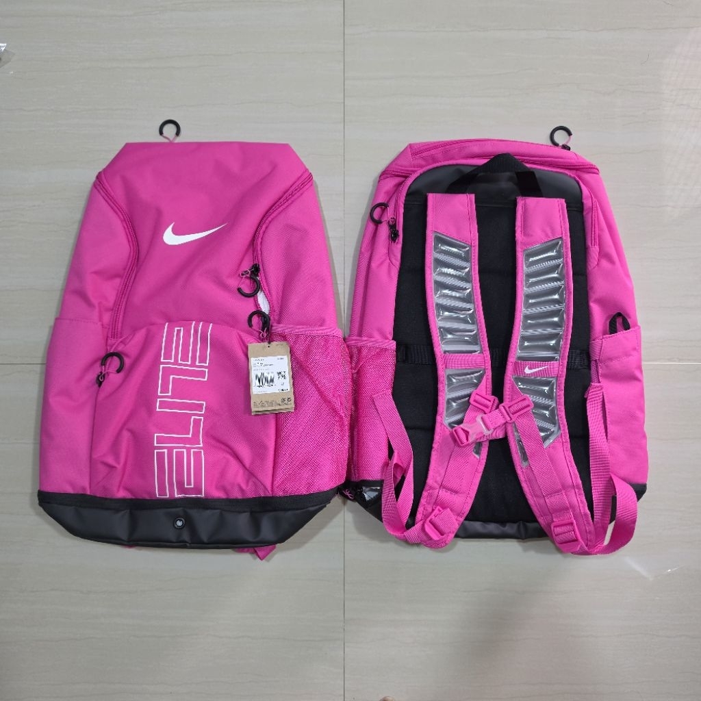 Tas Nike Elite Hoops Pink White Backpack
