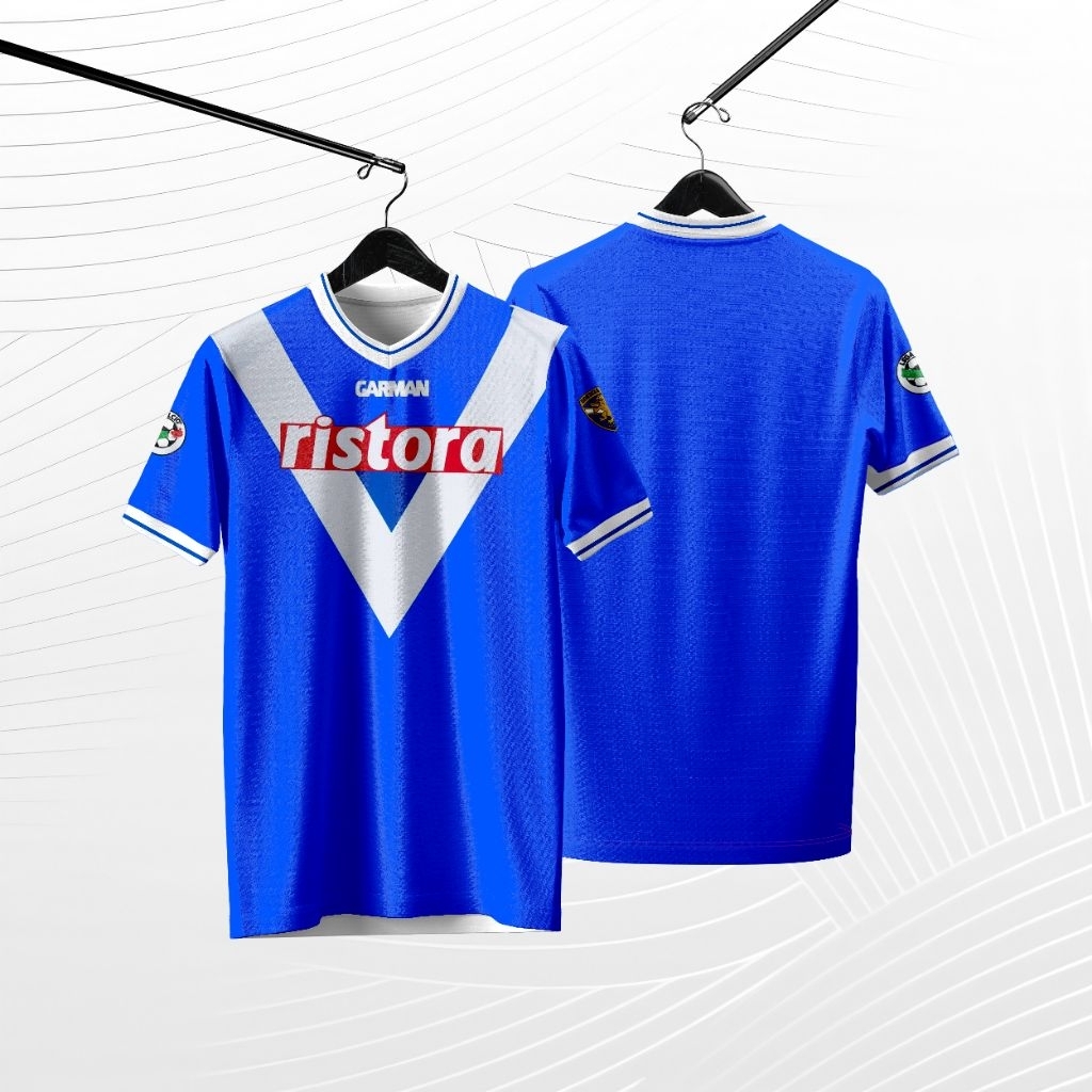 Jersey Full Printing Brescia 2000 Gratis Nama dan Nomor Punggung
