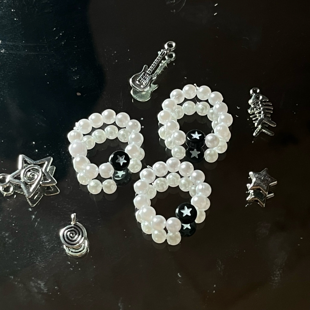 Cips Studio | Ring | Cincin beads Y2k Star