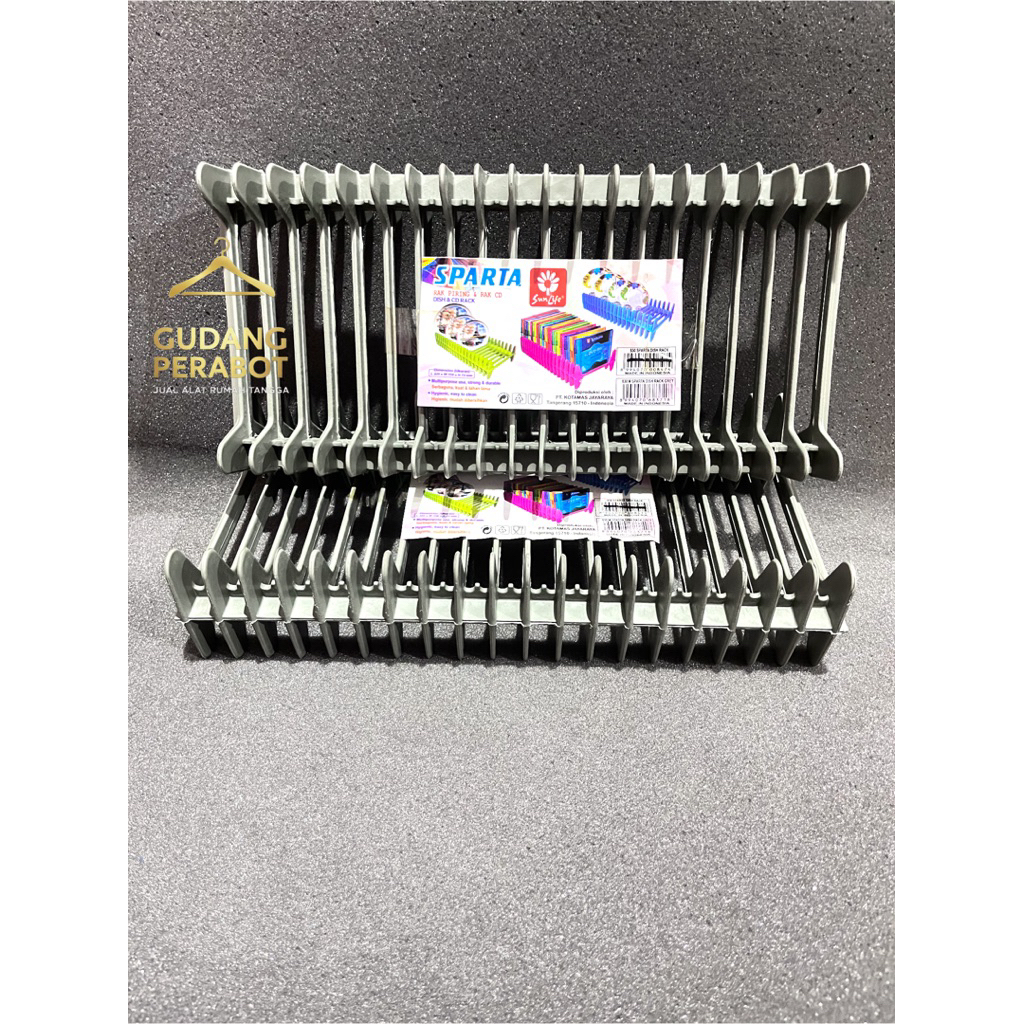 Tirisan piring / rak piring sparta