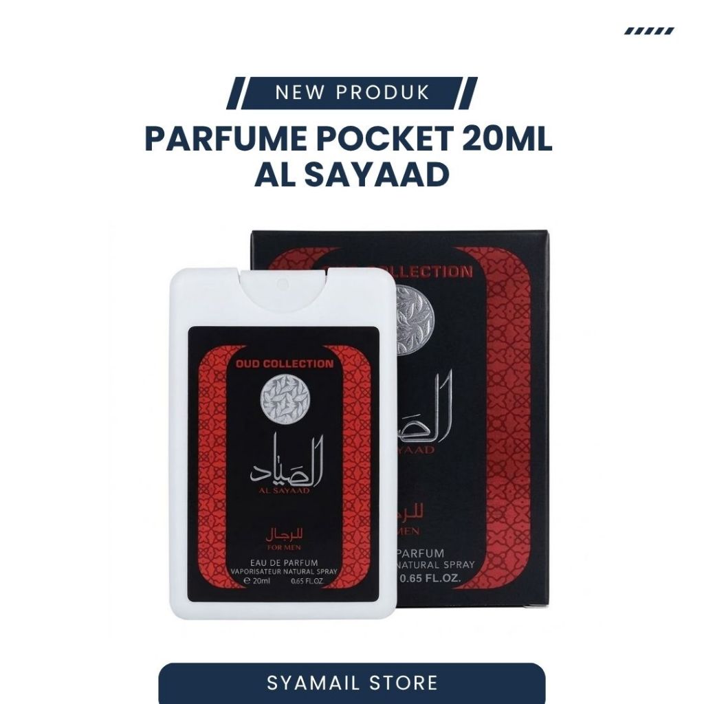 Original Parfum Pocket Arab Al Sayaad By Ard Al Zaafaran 20ml Dubai Minyak Wangi Dari Dubai Arab Sau