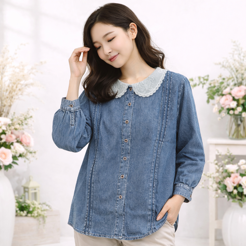 Obral Atasan Kemeja Wanita Levis Jeans Murah