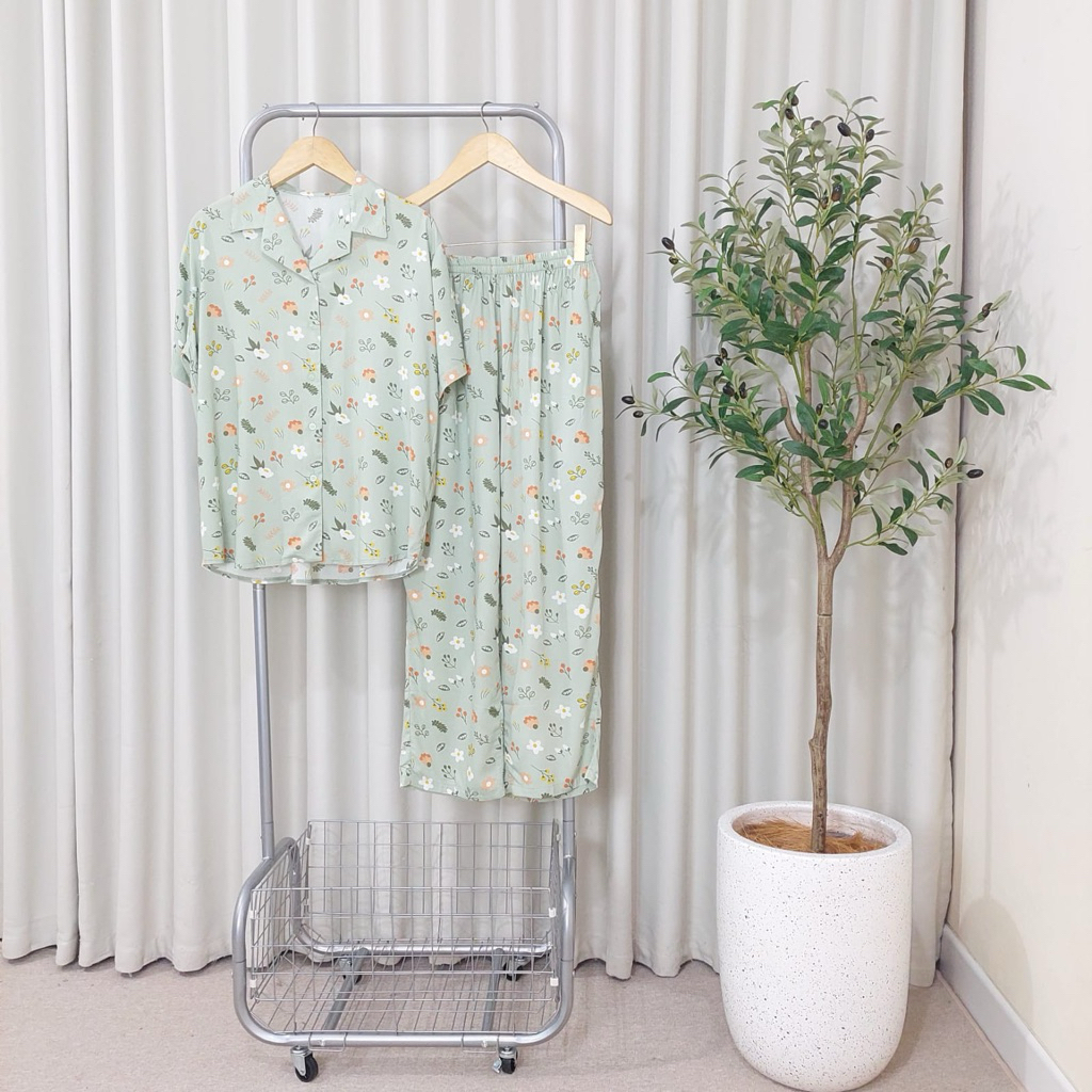 Piyama Rayon Premium - Piyama Panjang - Piyama Kekinian - Piyama Cantik - Piyama Model Terbaru - Piy