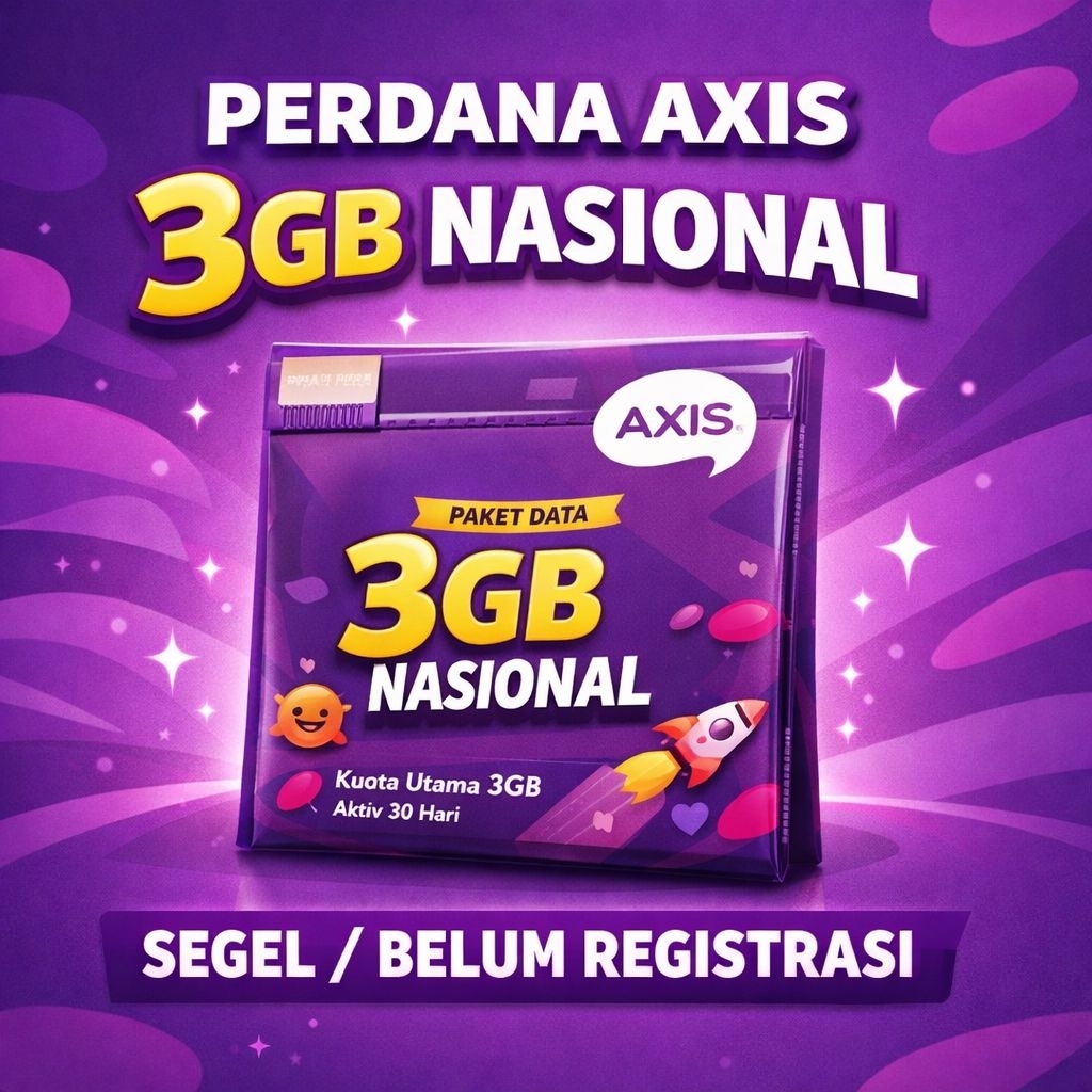 PERDANA AXIS 3GB NASIONAL