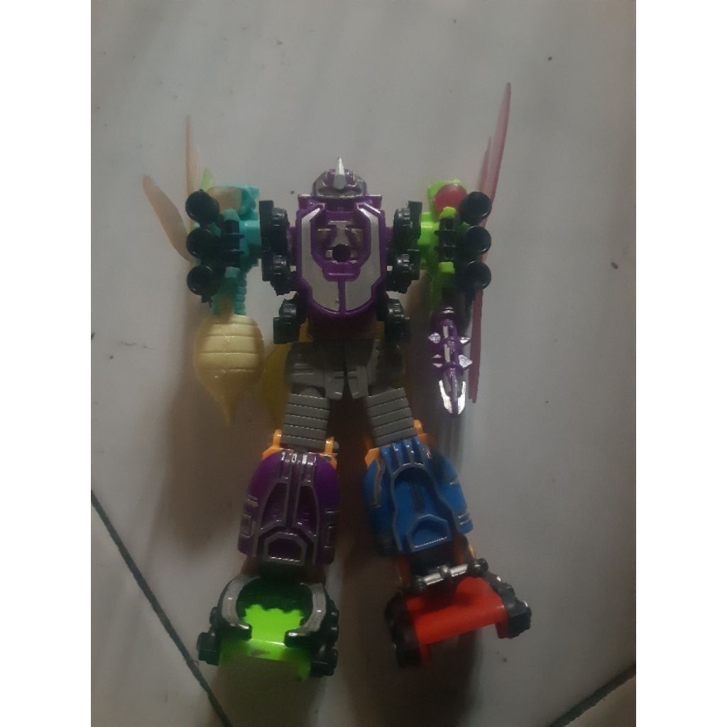 robot serangga megazord gabung 5 robot