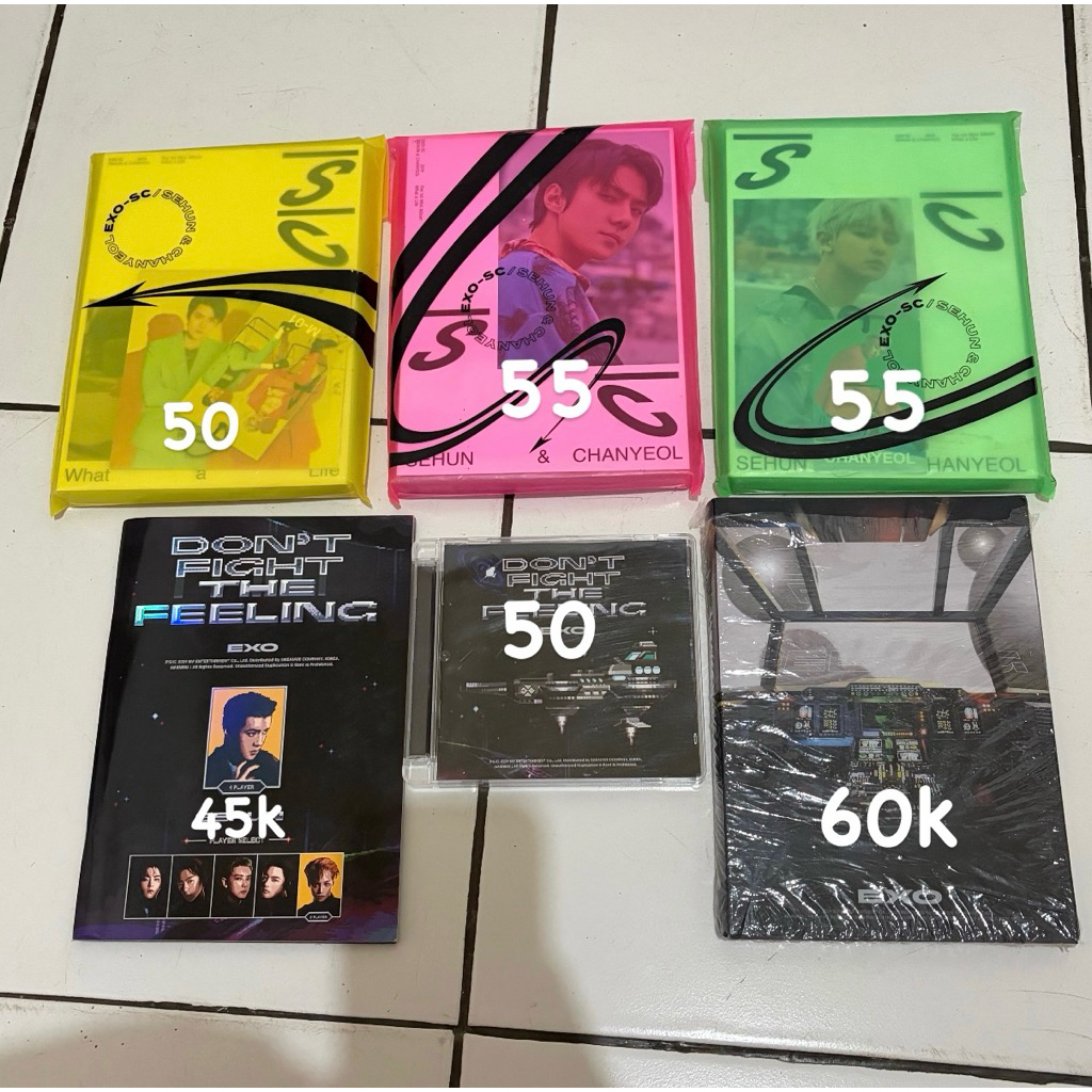 ALBUM ONLY EXO DMUMT DFTF  1BV EXO - SC
