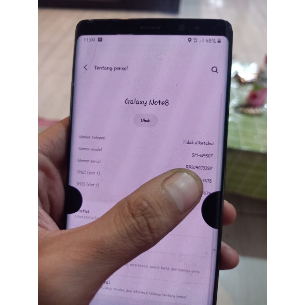 Samsung Note 8 sein minus layak pakai