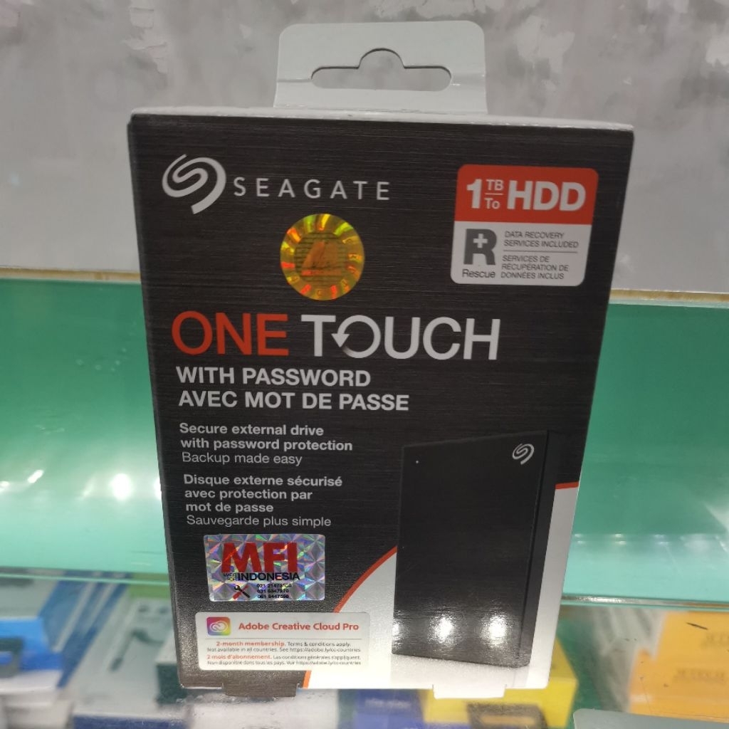 Hardisk External Seagate One Touch 1TB - 2TB - 5TB External Hardisk