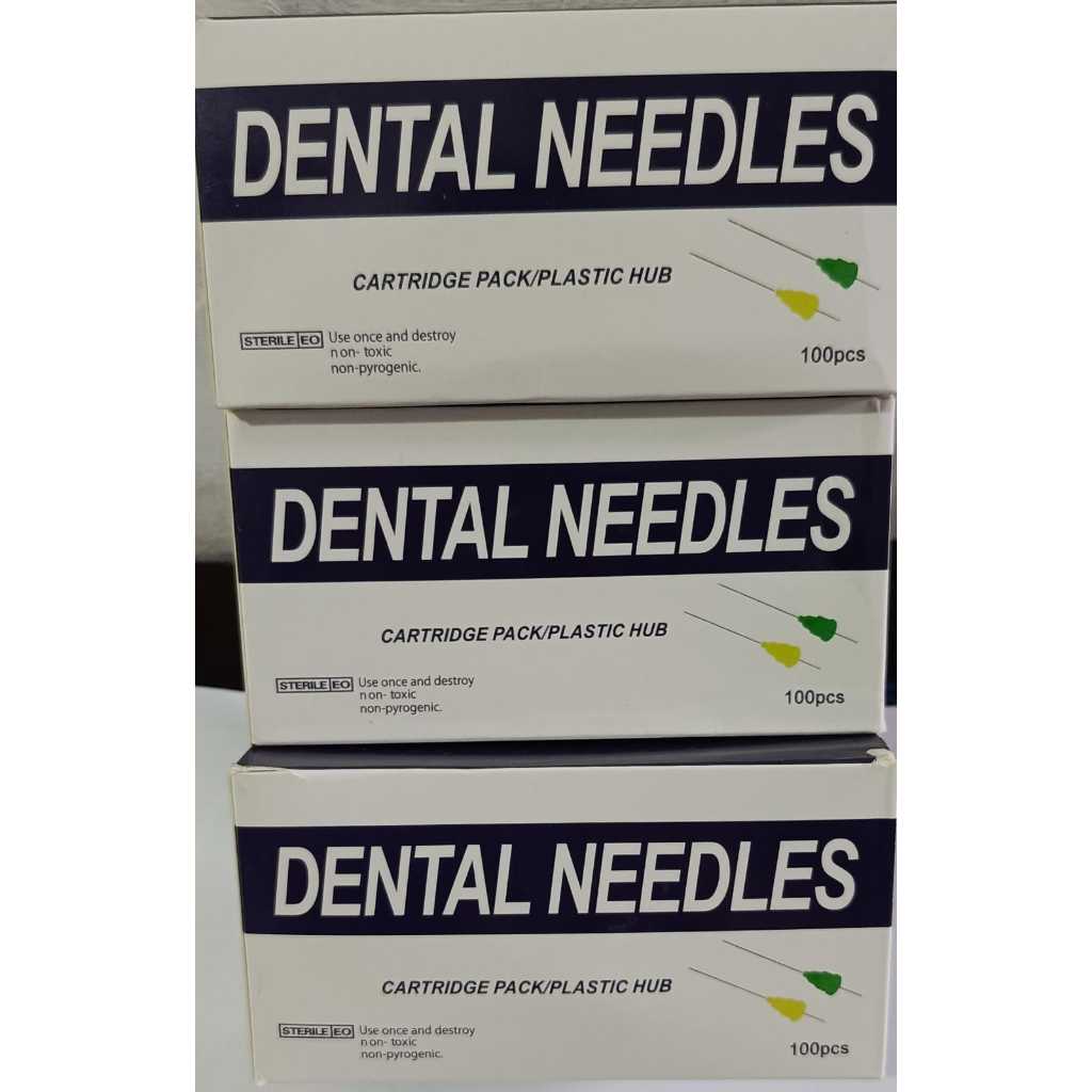 Cartridge Dental Needle 30G per box isi 100 pcs ukuran 12mm