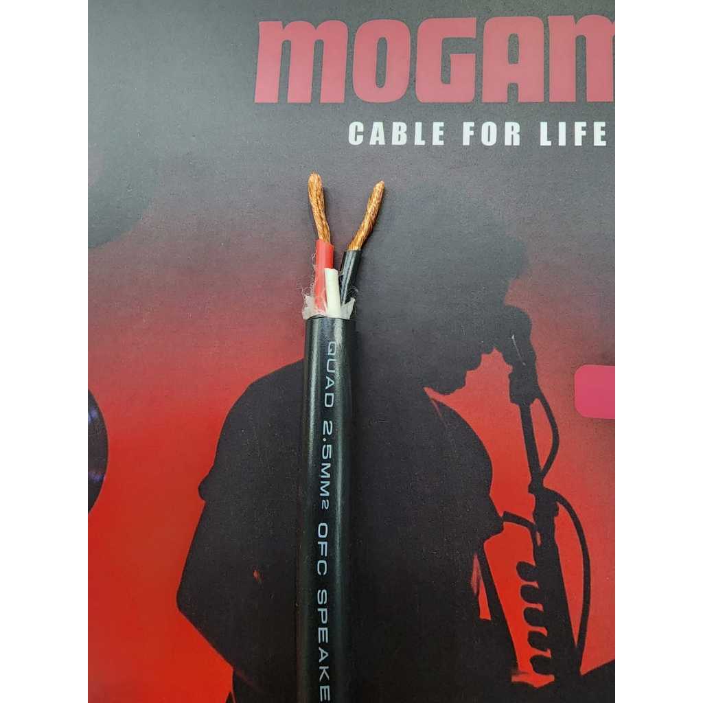 (JUAL 100 METER) Kabel Speaker Mogami Original 13 AWG isi 2 W-2911 / isi 4 W-2921 / isi 6 W-2931 / isi 8 W-2941