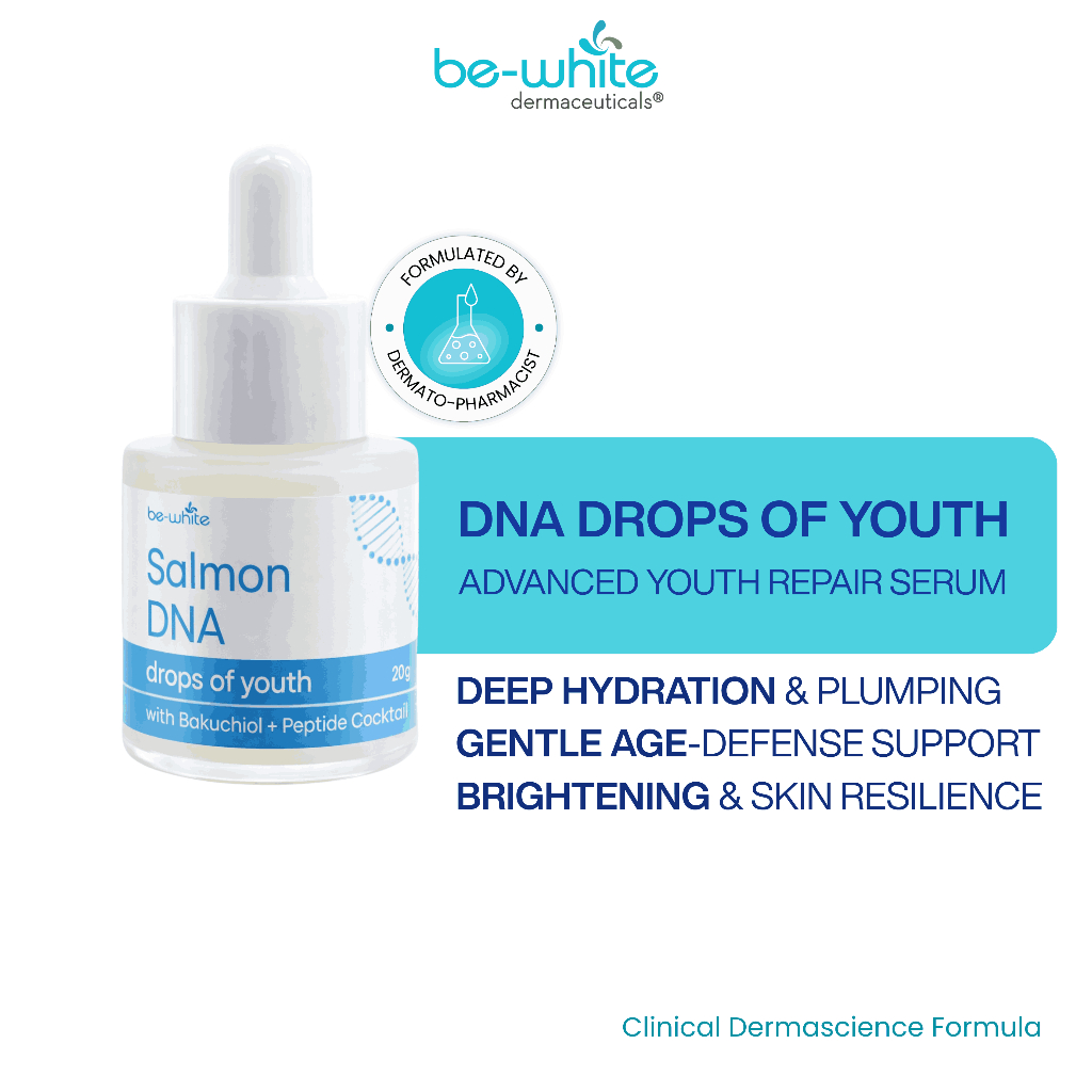 BeWhite Salmon DNA Drops of Youth / Brightening Serum / Barrier Repair 20gr