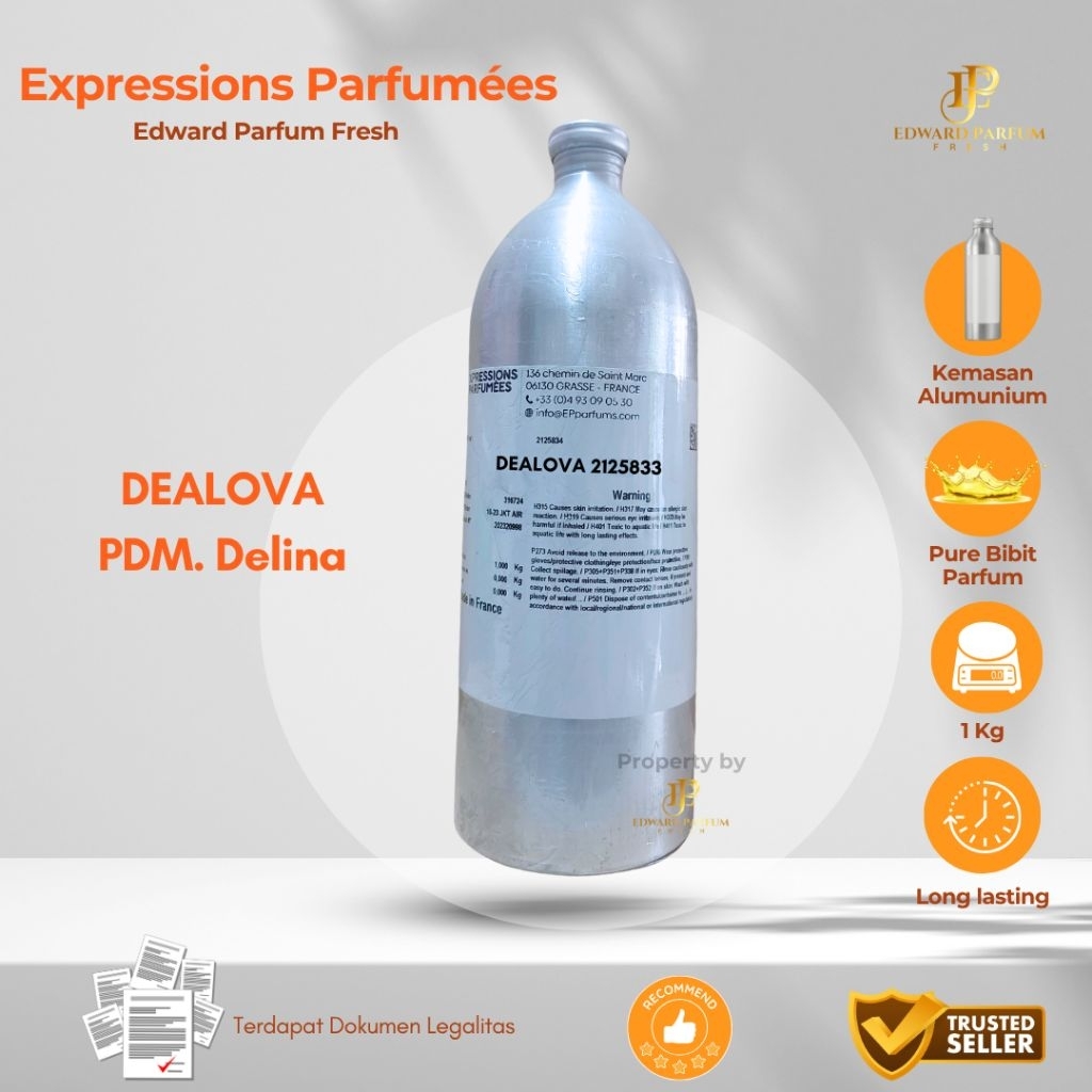 Bibit Parfum by Expression - Dealova | PDM. Delina Kemasan 1 Kg Segel