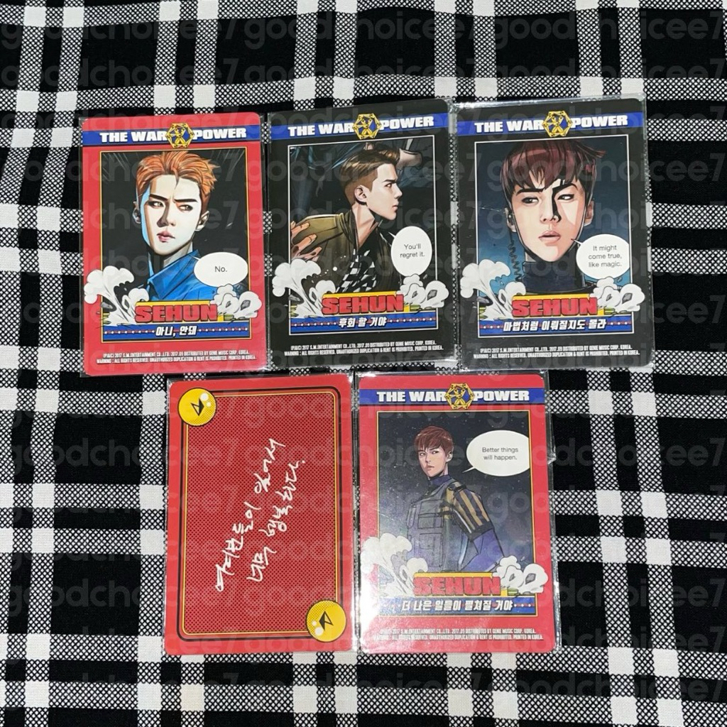 Sehun Photocard Set Edition [Set7]