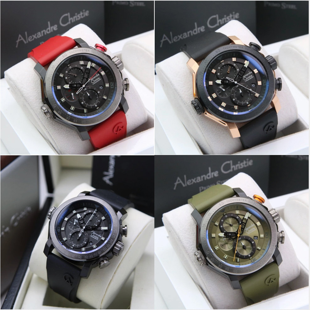 ALEXANDRE CHRISTIE PRIA AC 6565 JAM TANGAN PRIA ALEXANDER CHRISTIE