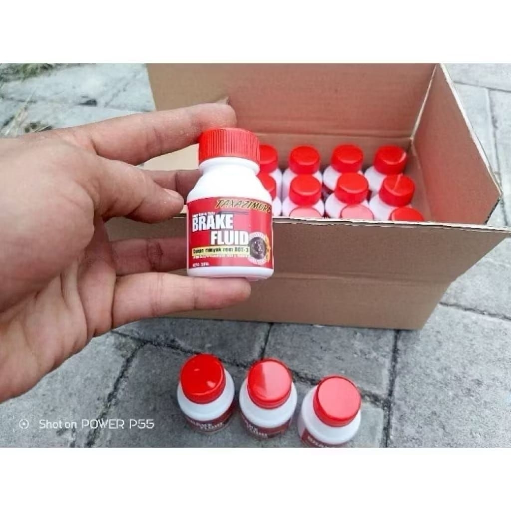 Minyak Rem Semua Motor 50ml Warna Merah