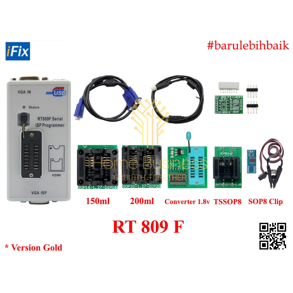 RT809F RT809 RT 809 F 809F Programmer Universal Alat Flash Flasher Bios Laptop ISP Programmer USB Se