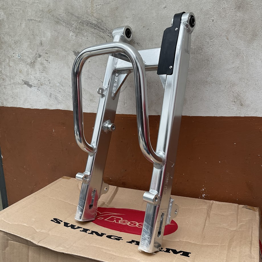 Swing Arm Yamaha / Jupiter / Fizr / Vega Model BPRO Warna Silver Plus Stabilizer