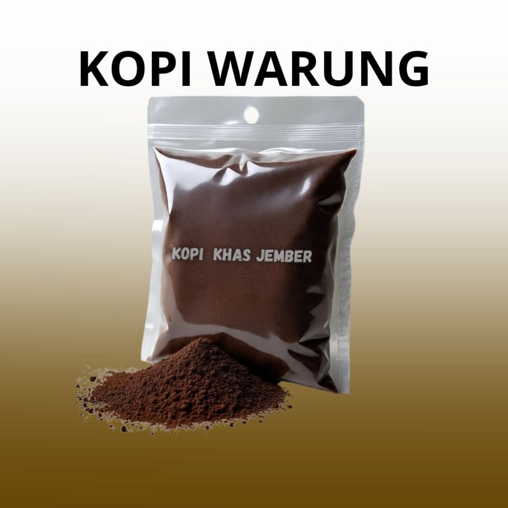 Kopi Warung Kopi Bubuk Khas Jember