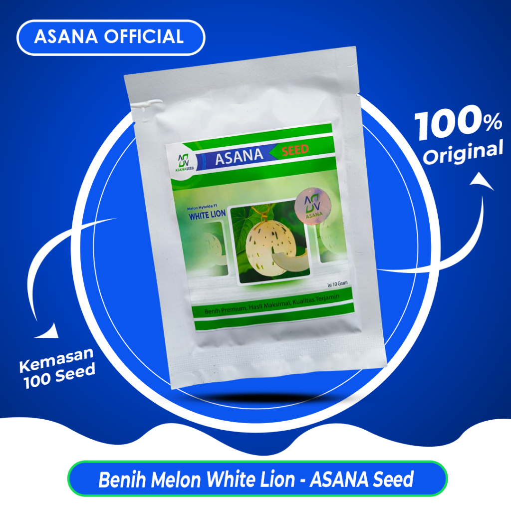 Benih Melon Jenis Dalmation ASANA Seed White Lion