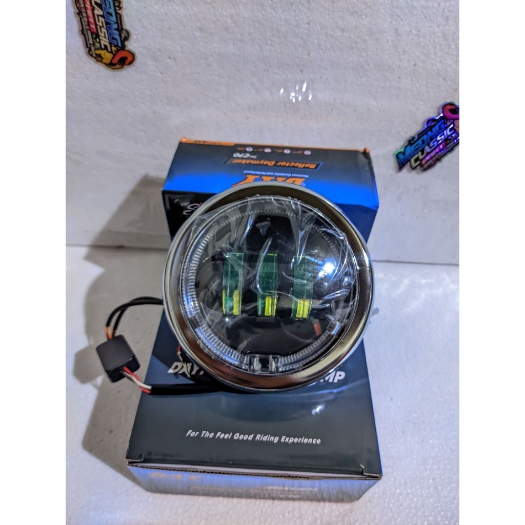 Lampu Depan Daymaker Honda C70 LED 4.5 Inch Daymaker C70
