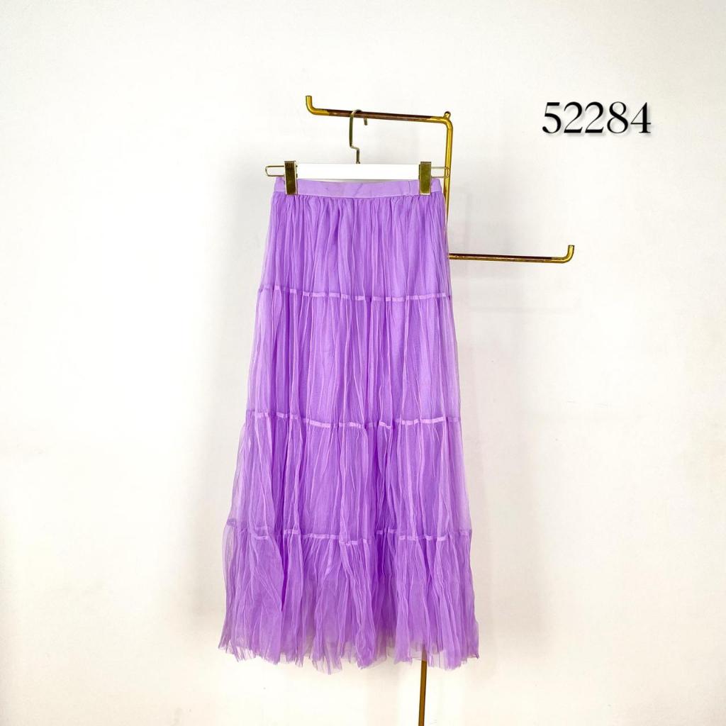 52284 - 17014 ROK TUTU RUMPLE WANITA ROK TUTU RUMPLE TINGKAT PANJANG PREMIUM