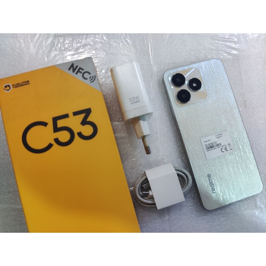 realme C53 ram 8/256 gb second fullset original