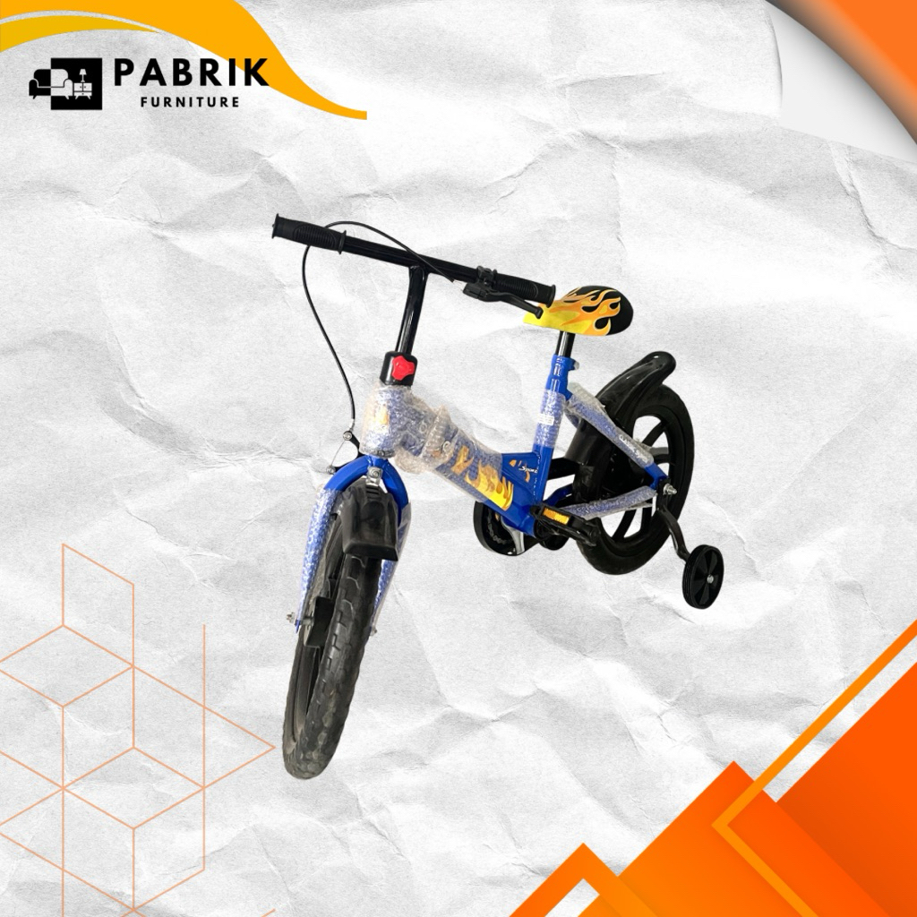 Sepeda Anak 12/16/18 Inch 2-7 tahun Sepeda Anak Laki Laki/ Sepeda Anak Perempuan