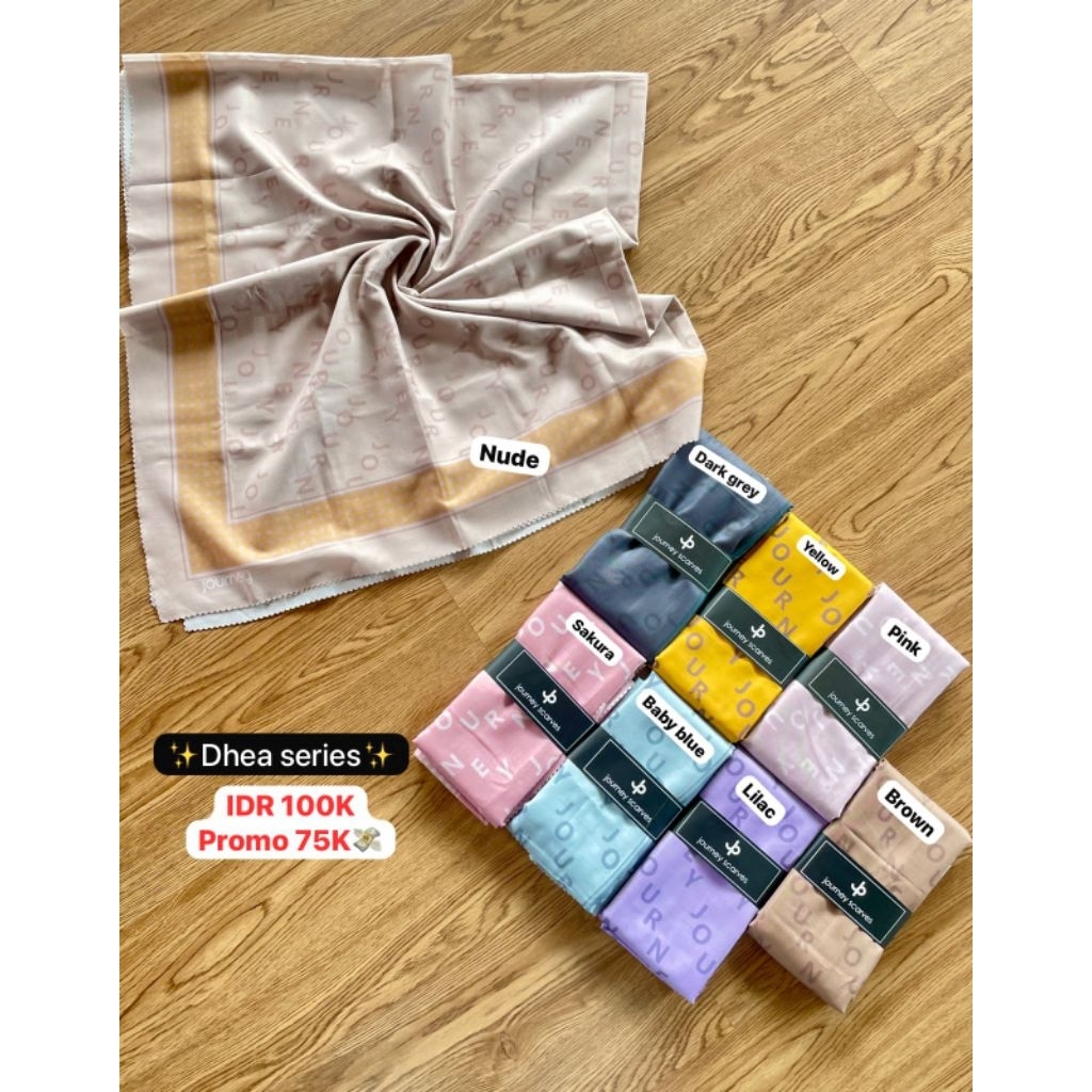 Promo Hijab Dhea Series by Journey scarve original
