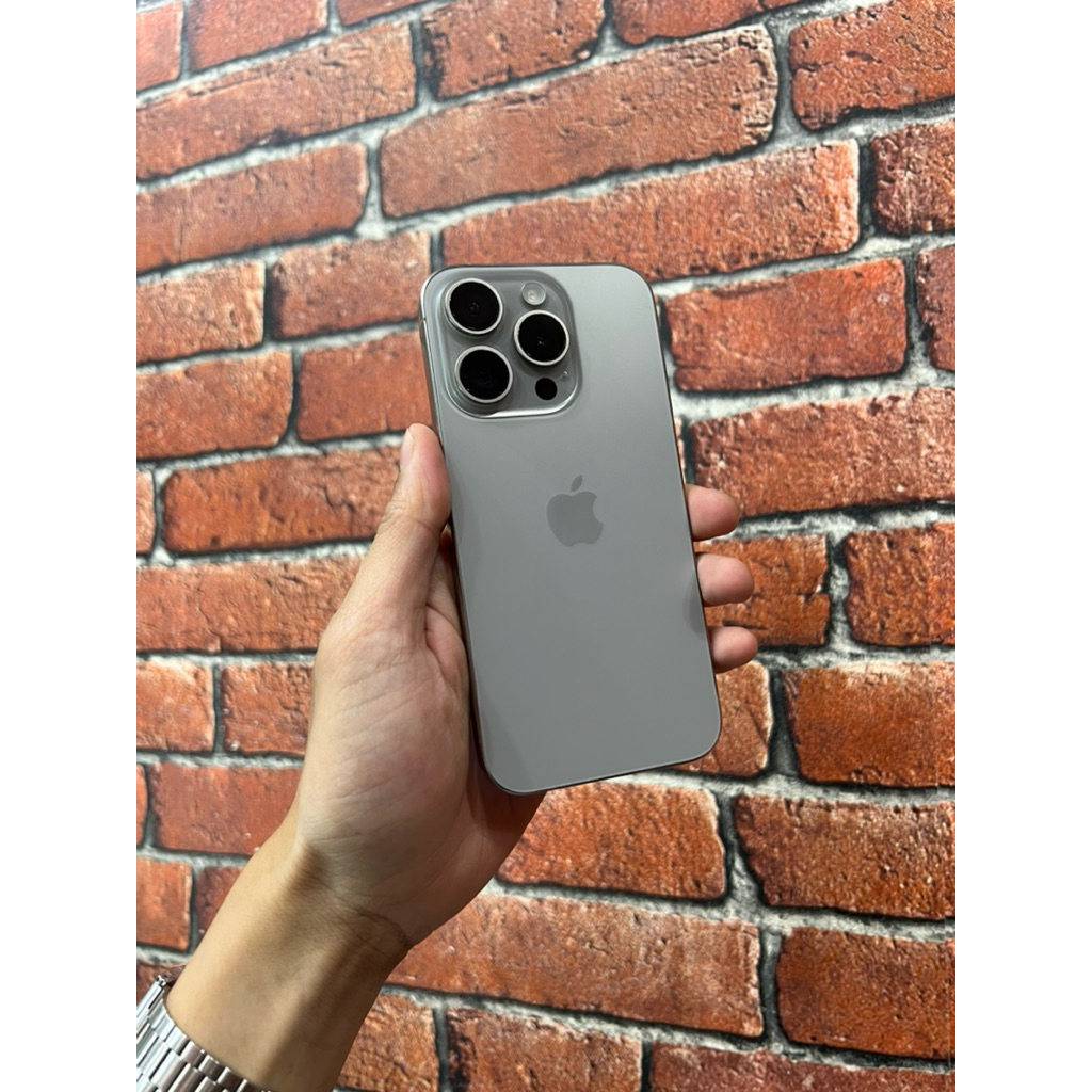 iphone 15 pro 256 natural ibox second