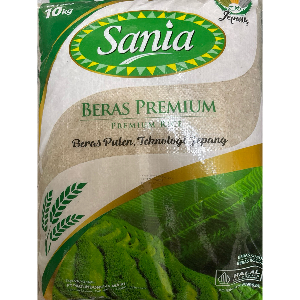 1 SAK BERAS SANIA 10kg
