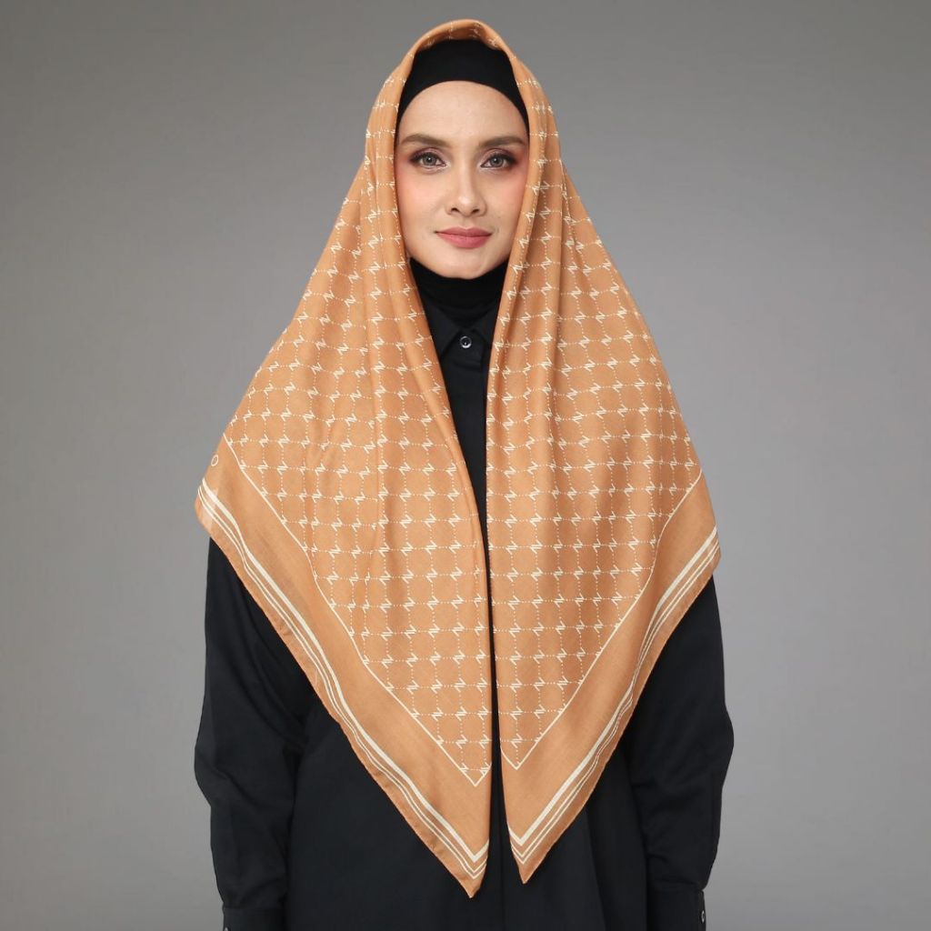 Nina Nugroho - Monogram Caramel Square