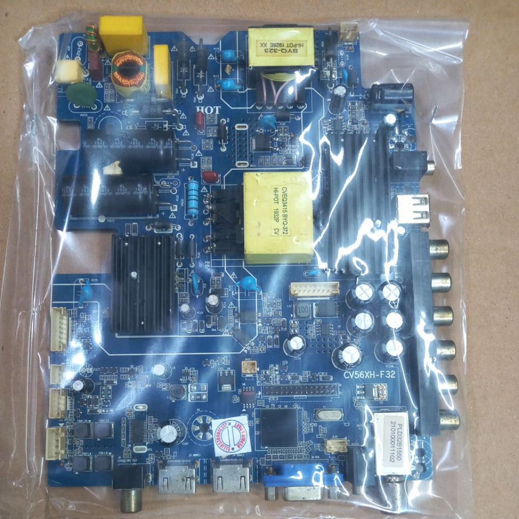 mb mainboard motherboard tv polytron soundbar pld32b1550 pld32b1551 32b1550 32b1551
