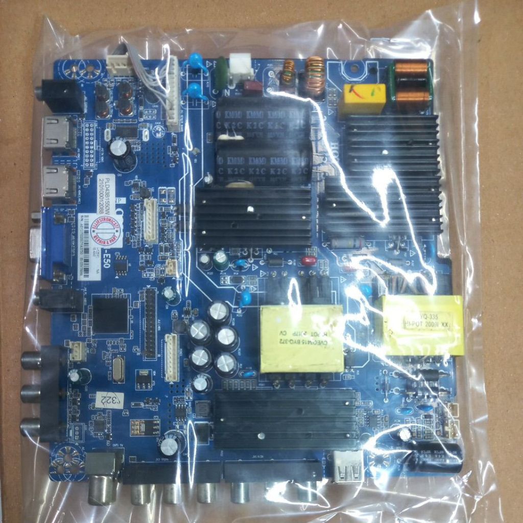 mb mainboard motherboard tv polytron pld43b1550w pld43b1550 43b1550