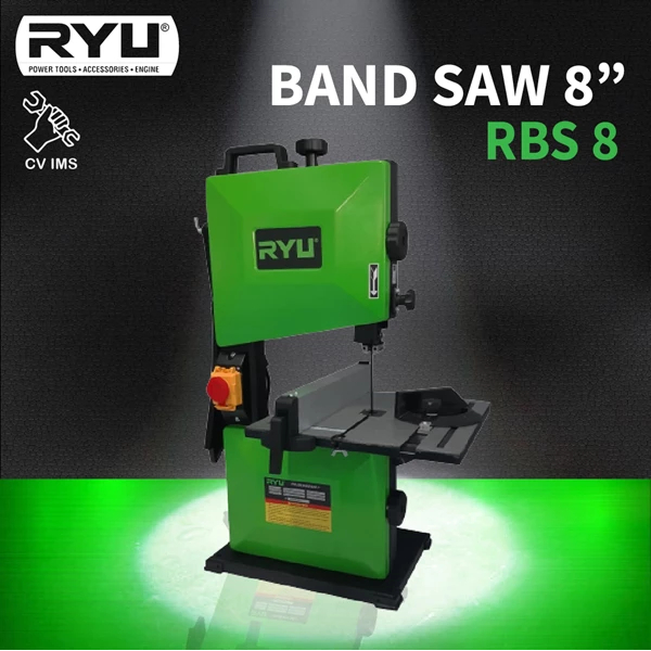 RYU BANDSAW RBS 8" /MESIN GERGAJI UKIR RBS 8"