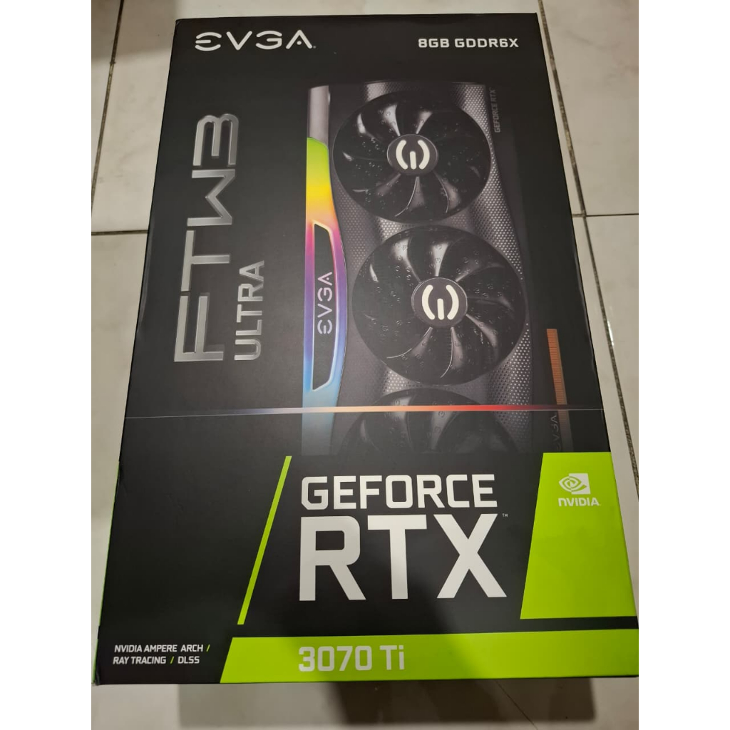 VGA NVIDIA EVGA RTX 3070 Ti / RTX 3070Ti FTW3 Ultra Gaming 8GB GDDR6X - 2ND