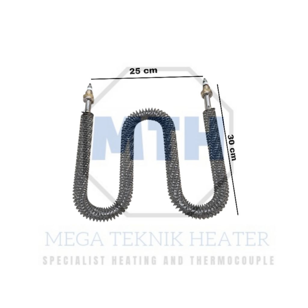 Elemen Pemanas Finned Untuk Oven Dan Blower
