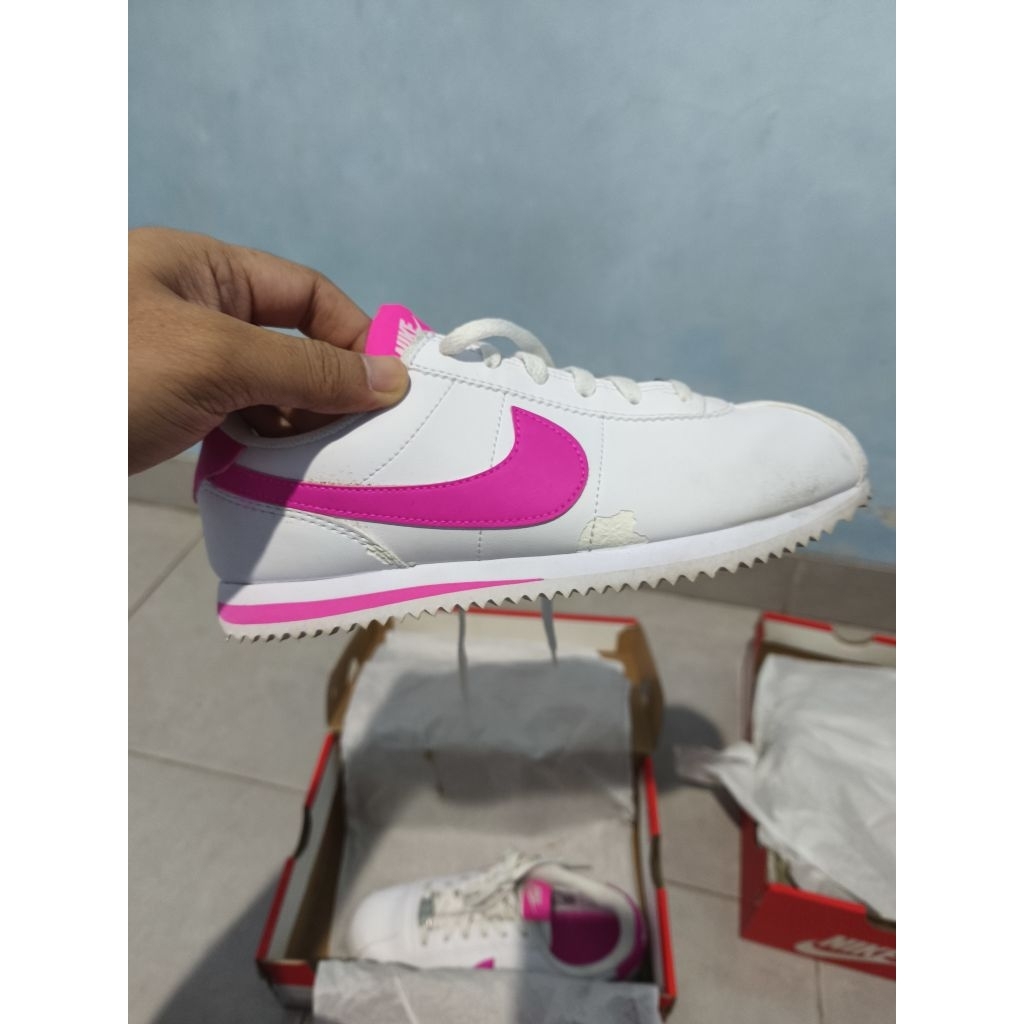Nike cortez white pink ORIGINAL