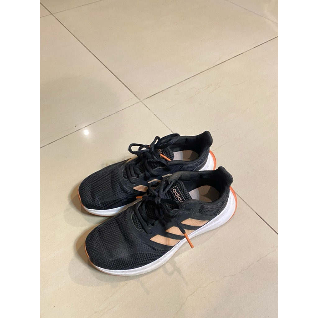 Sepatu Adidas Wanita Hitam Pink Size 36