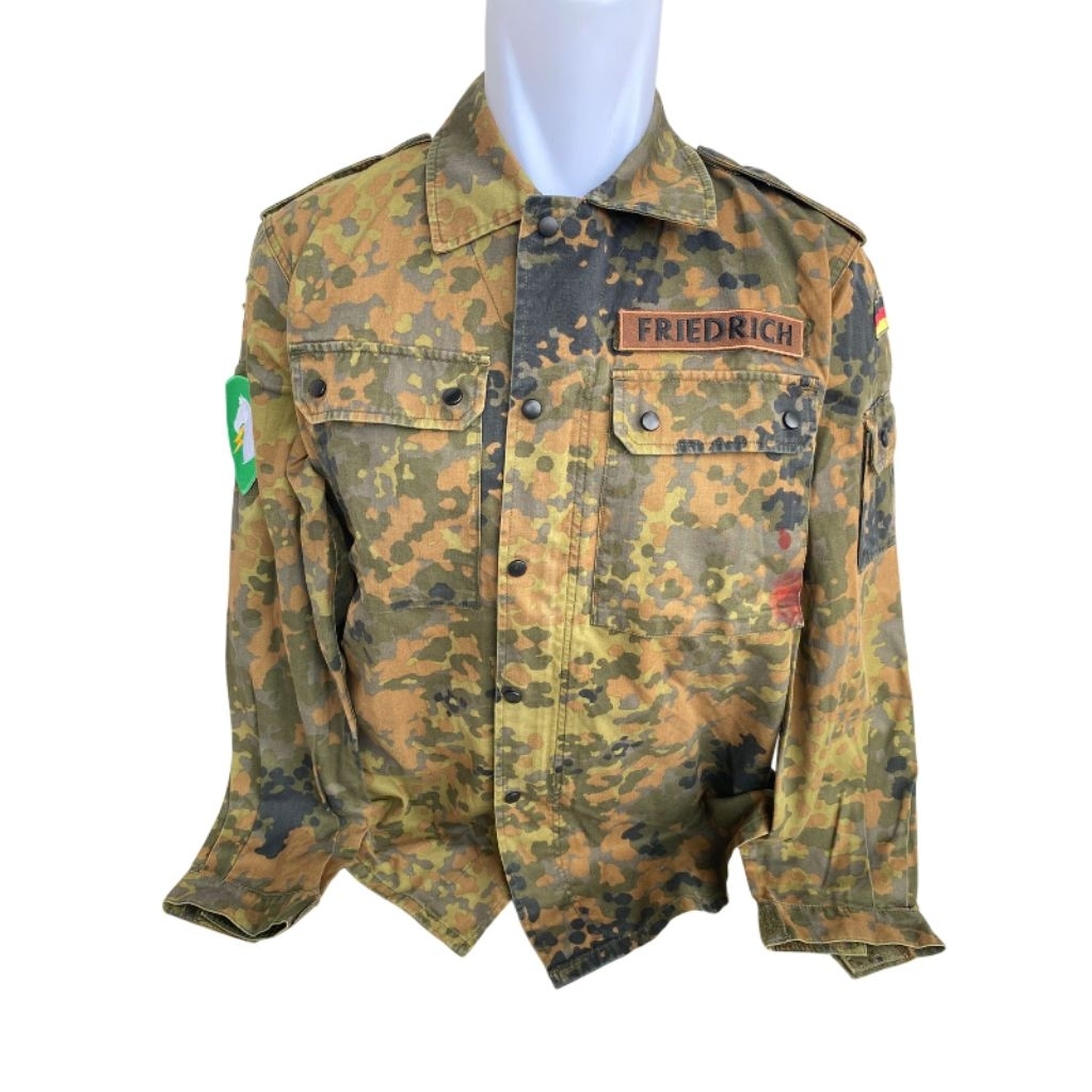 Kemeja BDU Camo Loreng Flecktarn Tentara Jerman Army Original (32)