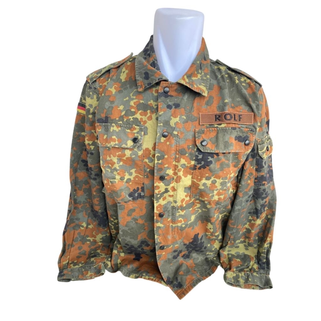 Kemeja BDU Camo Loreng Flecktarn Tentara Jerman Army Original (34)