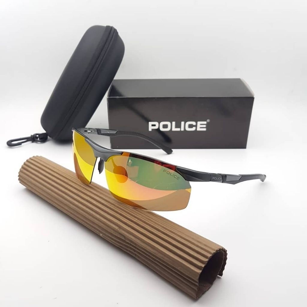 frame police 1924 lensa polarized/kacamata outdoor/kacamata hitam pria/kacamata anti uv++&radiasi/ka
